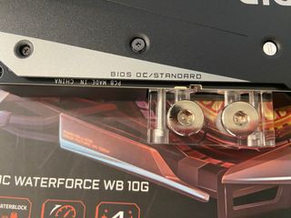 GIGABYTE GeForce RTX 3080 10GB OC WATERFORCE WB V2