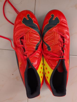 Botas Puma evoPOWER 4 rojas