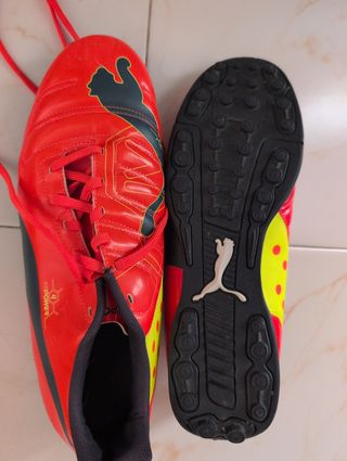 Botas Puma evoPOWER 4 rojas