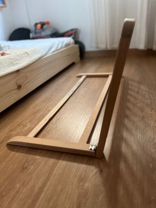 Barrera cama niño madera