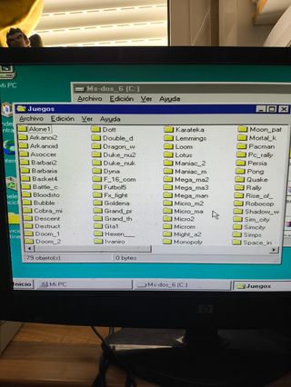 Torre PC Pentium 1 DX - ordenador antiguo 