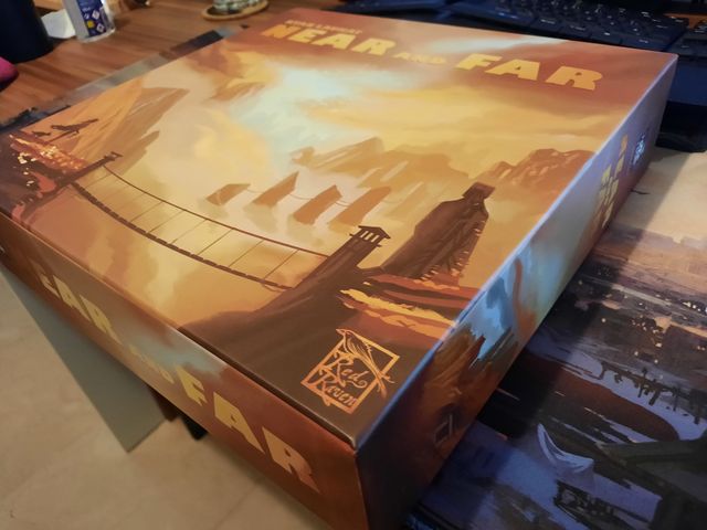 Near and Far juego de mesa (Inglés!)