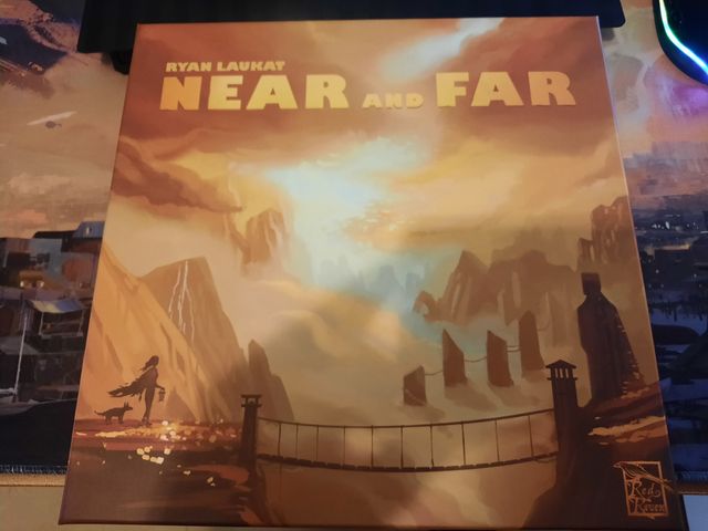 Near and Far juego de mesa (Inglés!)