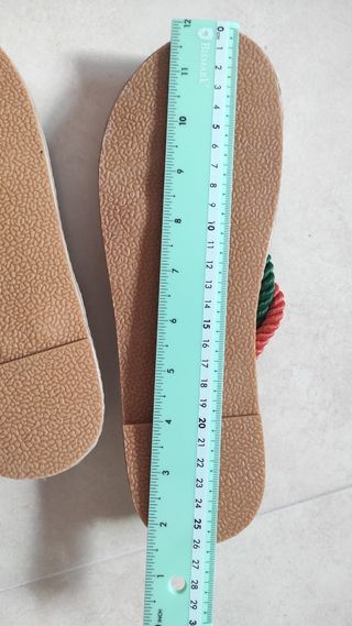 Sandalias planas multicolor 40,5