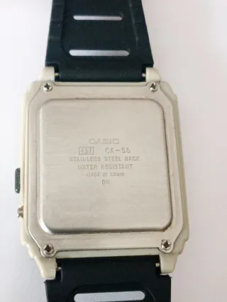 Reloj Casio CA-56 - Cronógrafo Alarma