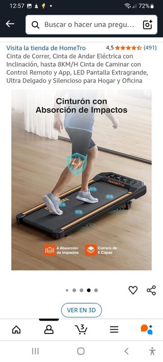 Cinta Caminar/Correr algo negociable + regalo.
