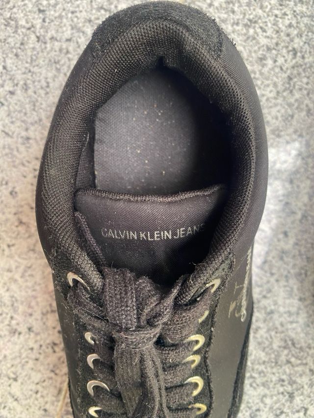 Zapatillas Calvin Klein Jeans negras talla 35