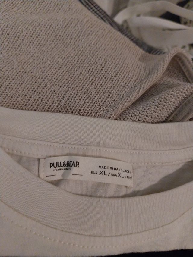 Camiseta rayas Pull&Bear XL