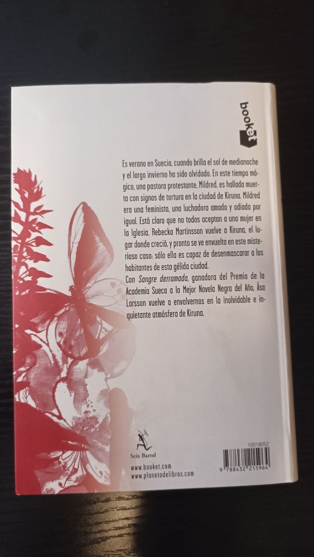 Sangre derramada - Asa Larsson