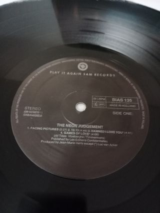 LP Vinilo - The Neon Judgement