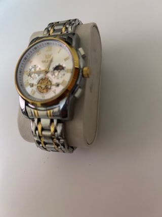 Reloj OLEVS automático - dorado y plateado