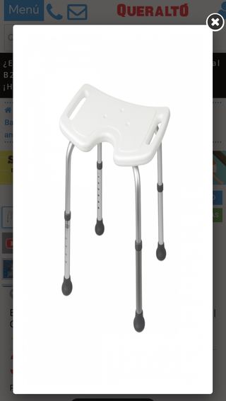 Silla Ducha Ajustable