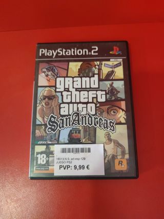 GTA San Andreas PS2 (PlayStation 2)