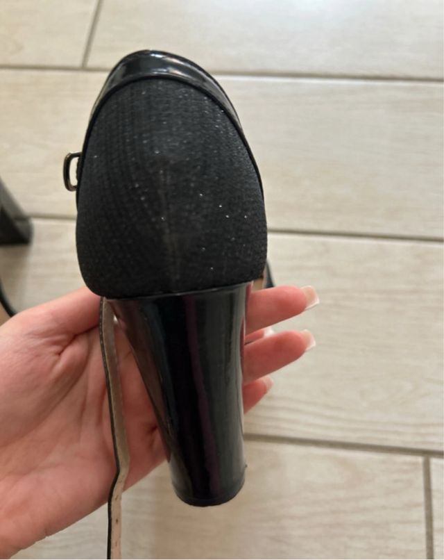 Sandali tacco alto neri