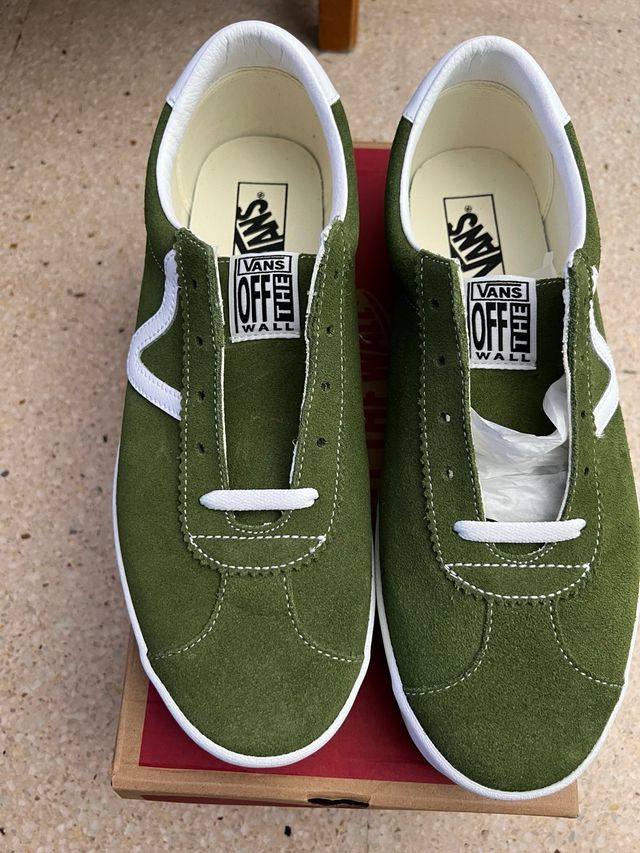 Scarpe basse Vans Sport - Verde