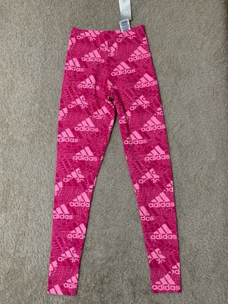 Leggins Adidas rosa deporte mujer