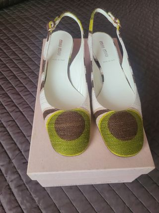Zapatos MIU MIU - Marrón y Verde
