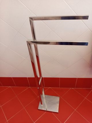 Porta asciugamani cromato 