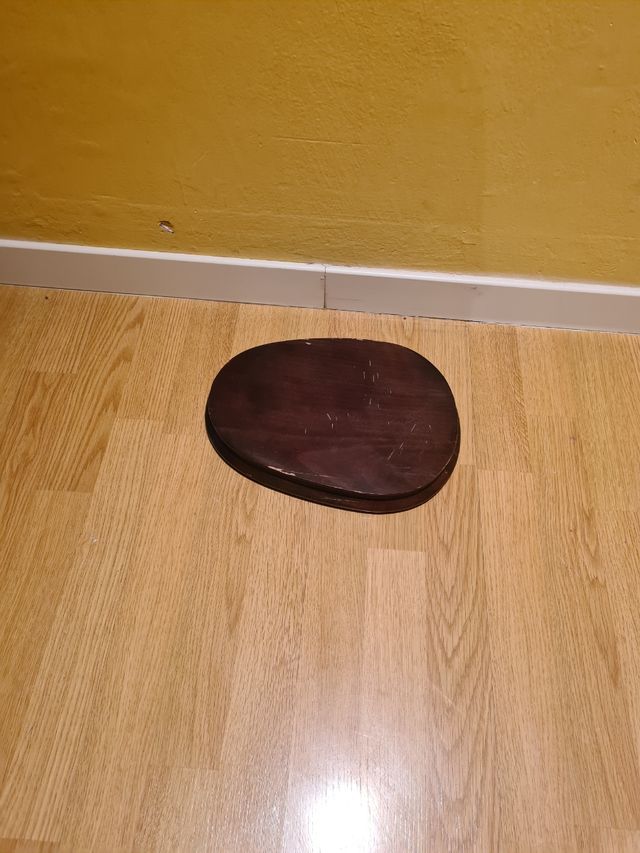 Tabla madera ovalada