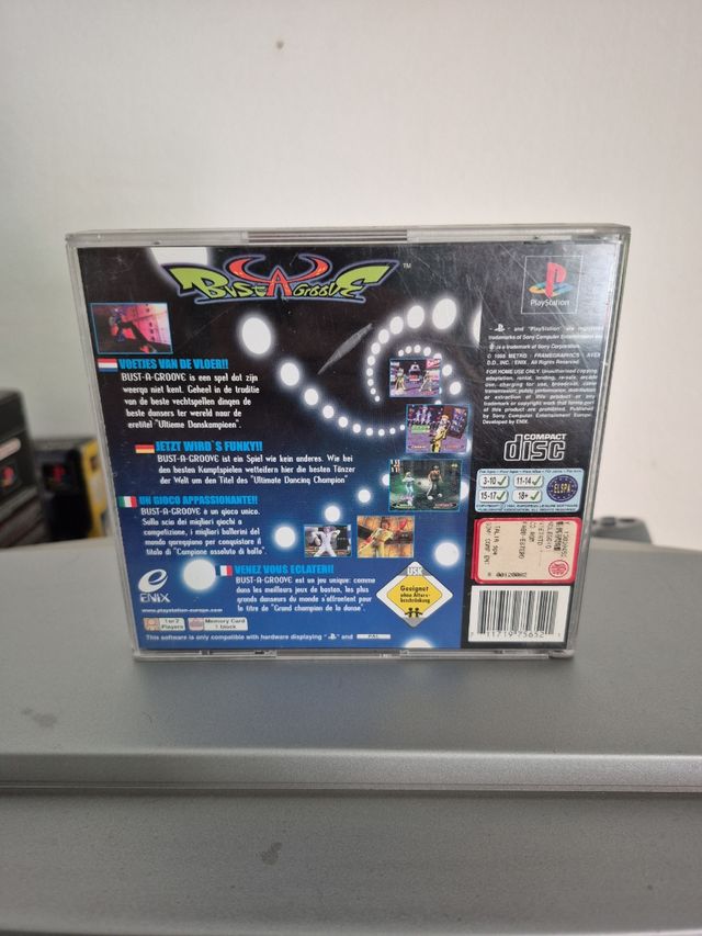 Bust to Groove PS1 PAL