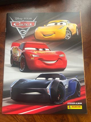 Álbum cromos Cars 3 Panini
