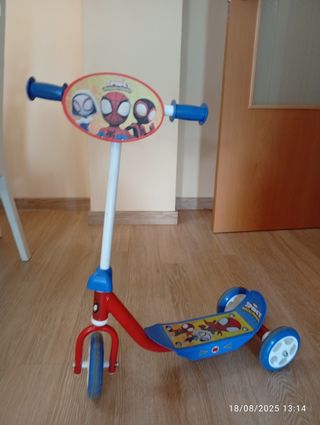 Patinete Spiderman Infantil