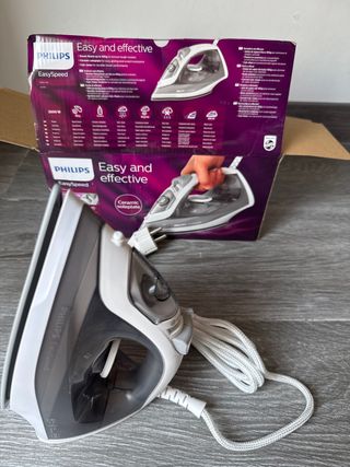 Plancha Philips EasySpeed - Gris