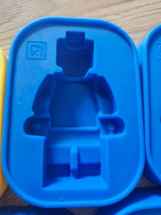 Moldes silicona Lego (x5)