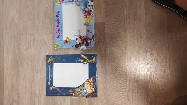 2 portafotos Disney original Disneyland París