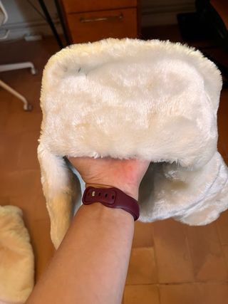 Gorro de invierno blanco