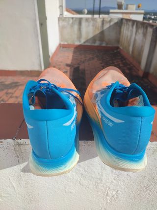 Zapatillas Asics Metaspeed Sky+ Azul-Naranja
