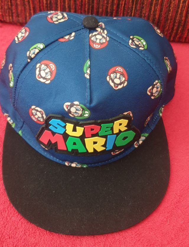 Lote 2 Gorras Nike & Super Mario