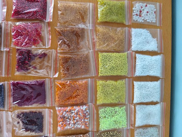 Abalorios:  bolsitas surtidas