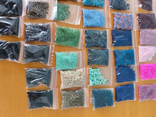 Abalorios:  bolsitas surtidas