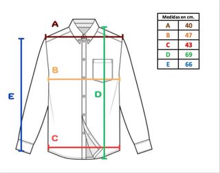 Camisa manga larga de hombre de G-Star Raw (S)