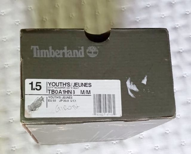 Sapatilhas Timberland Criança - Nº 33