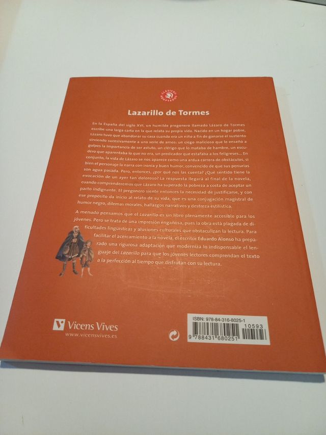 El Lazarillo De Tormes N/c (clasicos Adaptados)...