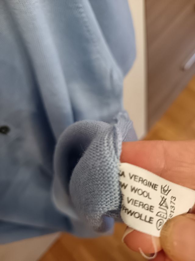 Blusa Azzurra Lana Vintage