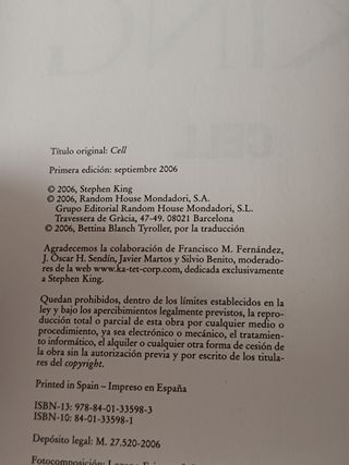 Cell de Stephen King
