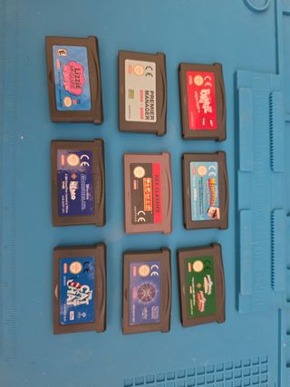 9 Juegos GBA (Game Boy Advance)