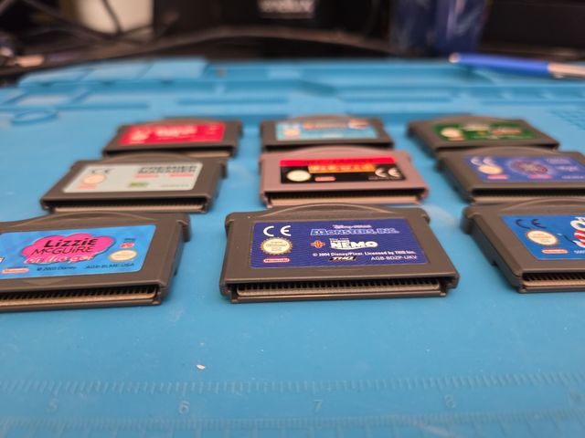 9 Juegos GBA (Game Boy Advance)