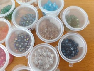 25 Cajitas Abalorios Tupi