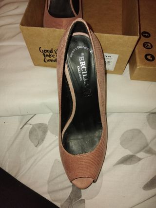 Zapatos Ercilla Marrón Piel Talla 39