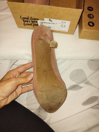 Zapatos Ercilla Marrón Piel Talla 39