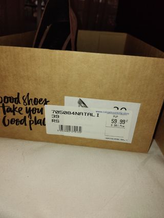 Zapatos Ercilla Marrón Piel Talla 39