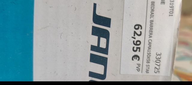 Barrera cama bebé - 140cm