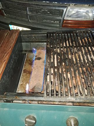 Barbacoa gas butano