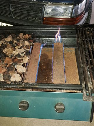 Barbacoa gas butano