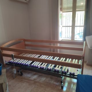 Cama articulada madera