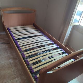 Cama articulada madera